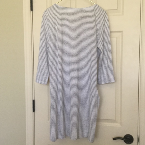 EUC Eileen Fisher Organic Striped Dress - Picture 4 of 6